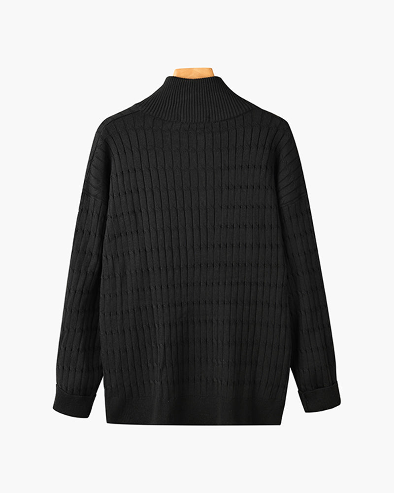 Half Zip Sweater - Fayymont Co