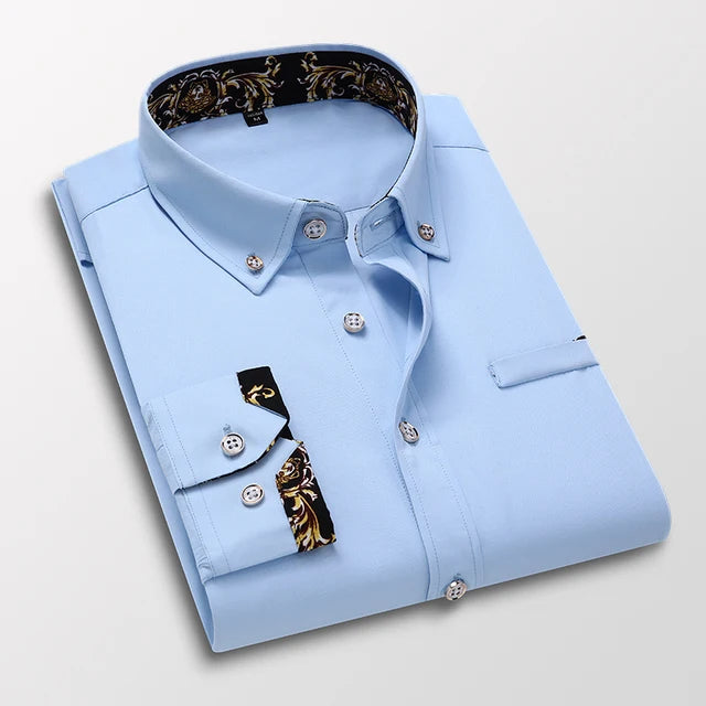 Marco Royal Oxford Shirt