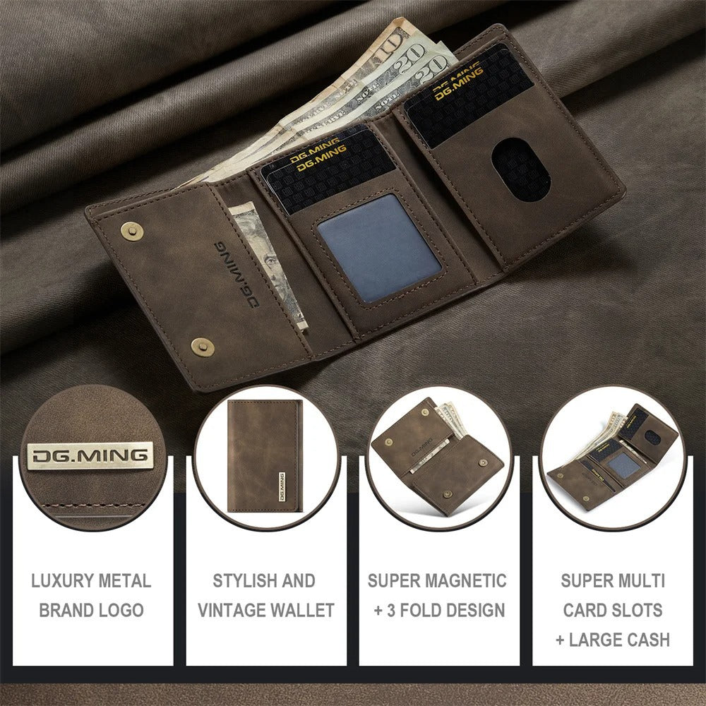 Trifold Minimalist Men Wallet