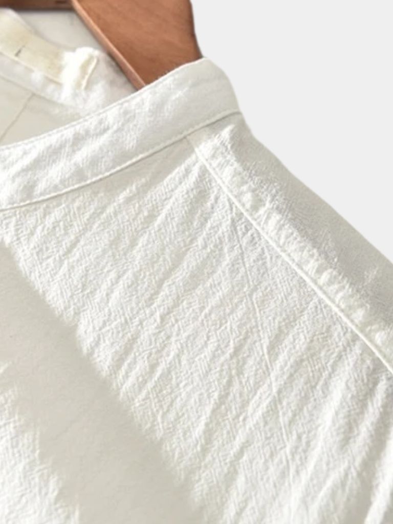 Essential Short Sleeve Linen Shirt - Fayymont Co