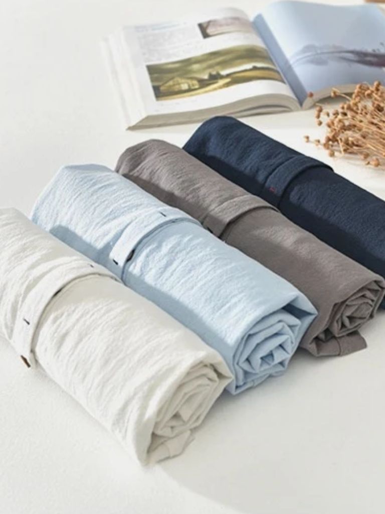 Essential Short Sleeve Linen Shirt - Fayymont Co