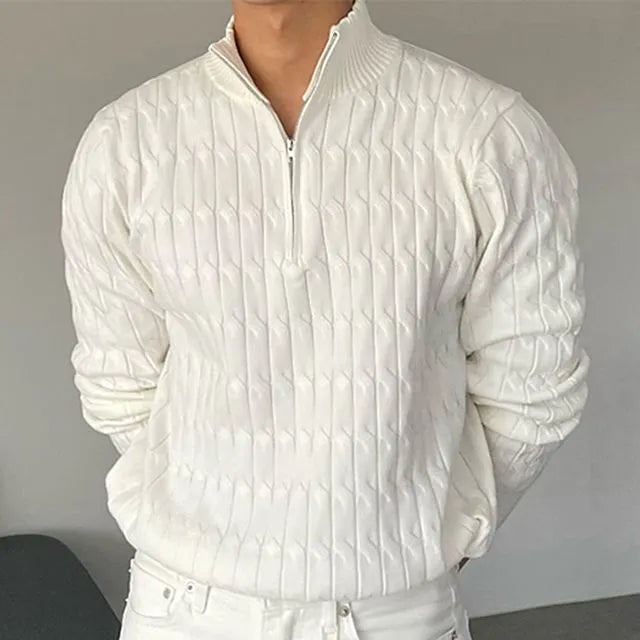 Half Zip Sweater - Fayymont Co