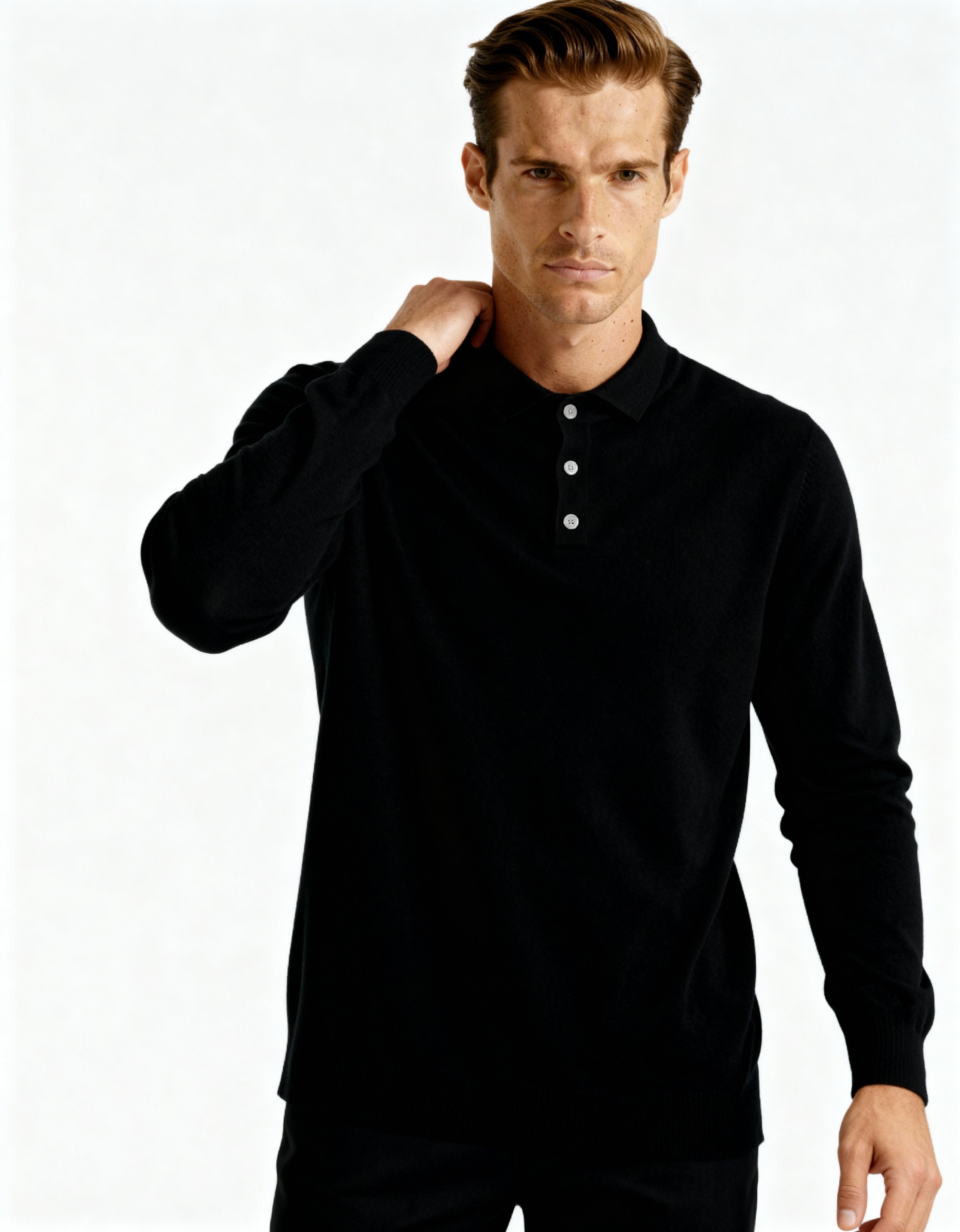 100% Cashmere Polo