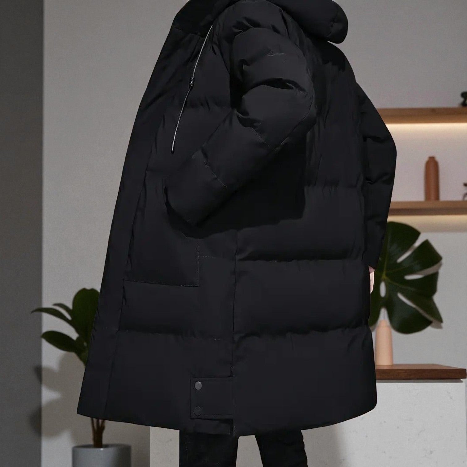 Frank – Long, Water-Resistant Winter Parka with Hood