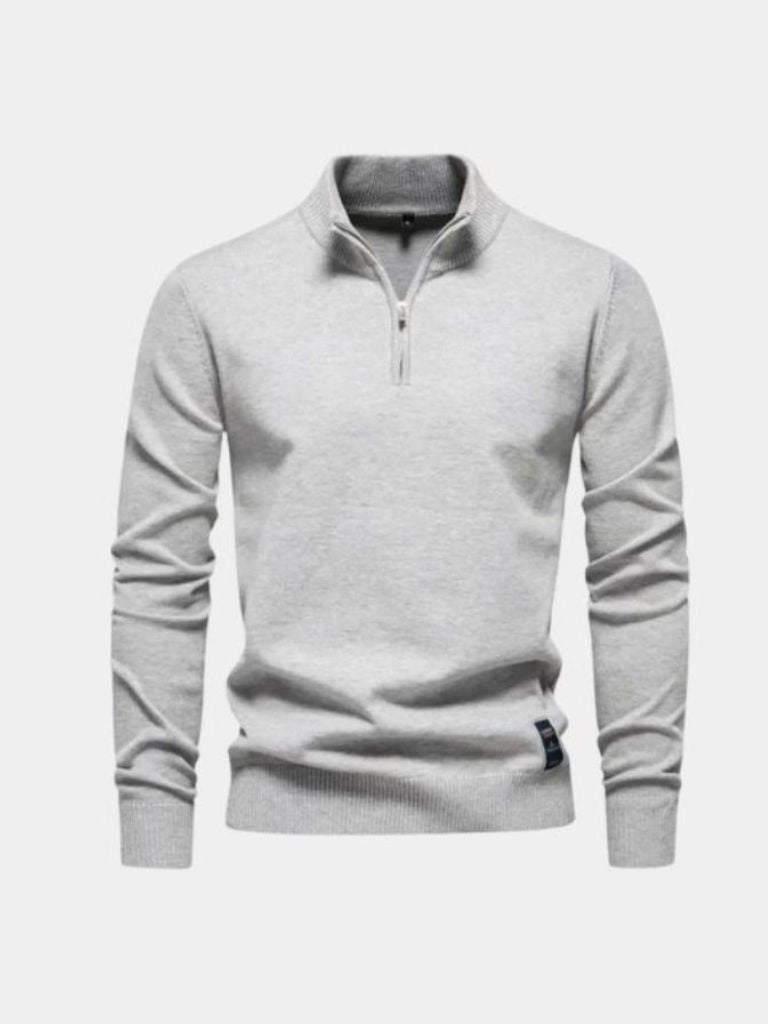 Half Zip Knitwear Pullover Sweater